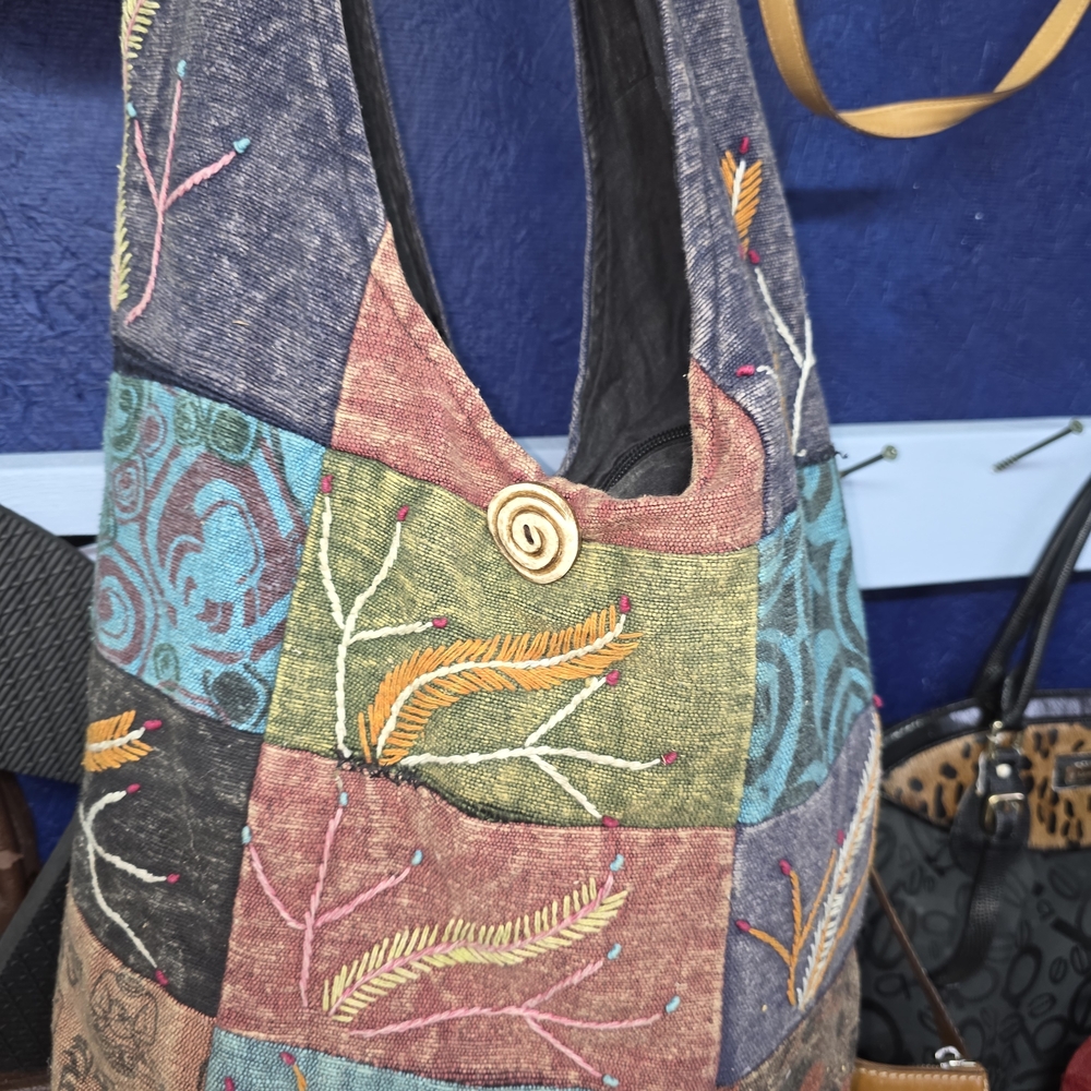 Bohemian Patchwork Crossbody Bag